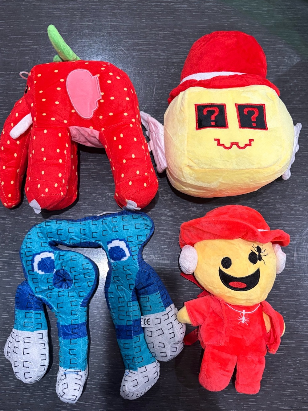 Steal A Brain-rot Plush Toy 67 Xmas Gift for Kids Animal Dolls Lot Of 4 NWOT